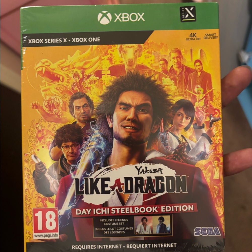 SEGA Yakuza: Like a Dragon Day Ichi Steelbook Edition - Red & Black